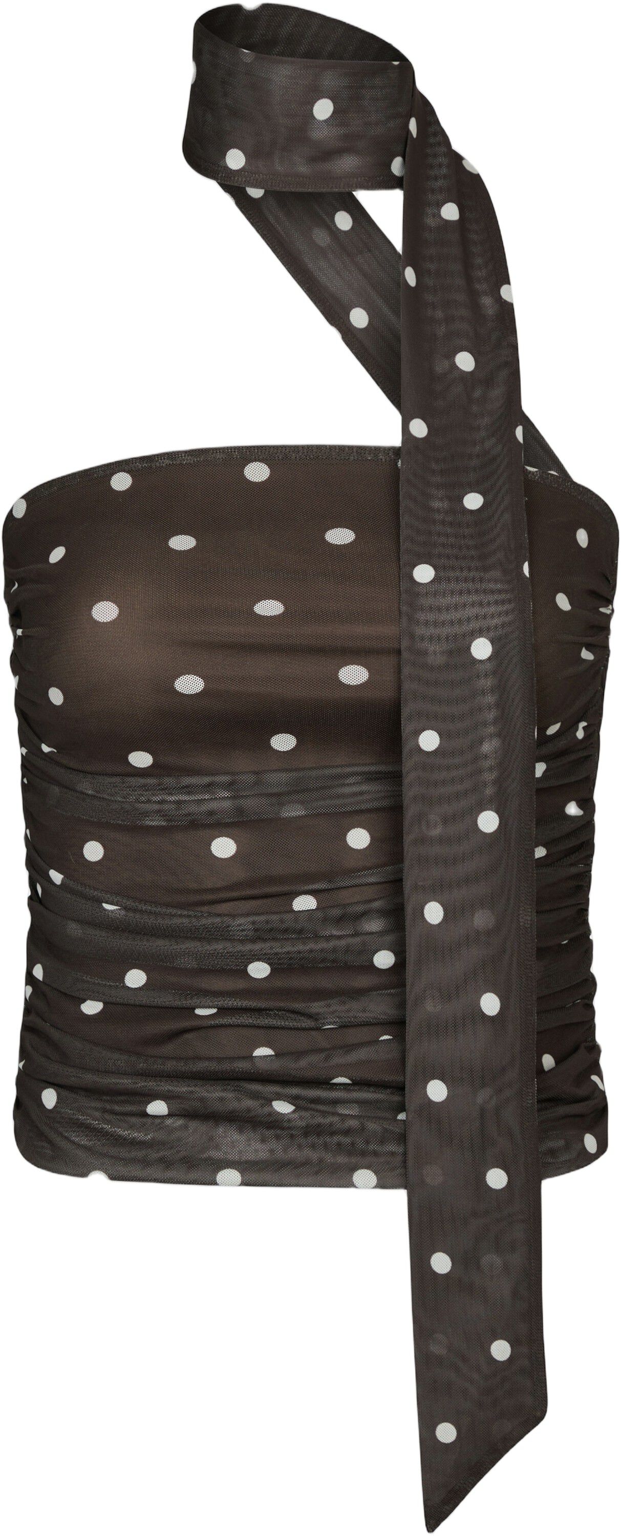 Torinti Mesh Dot Top