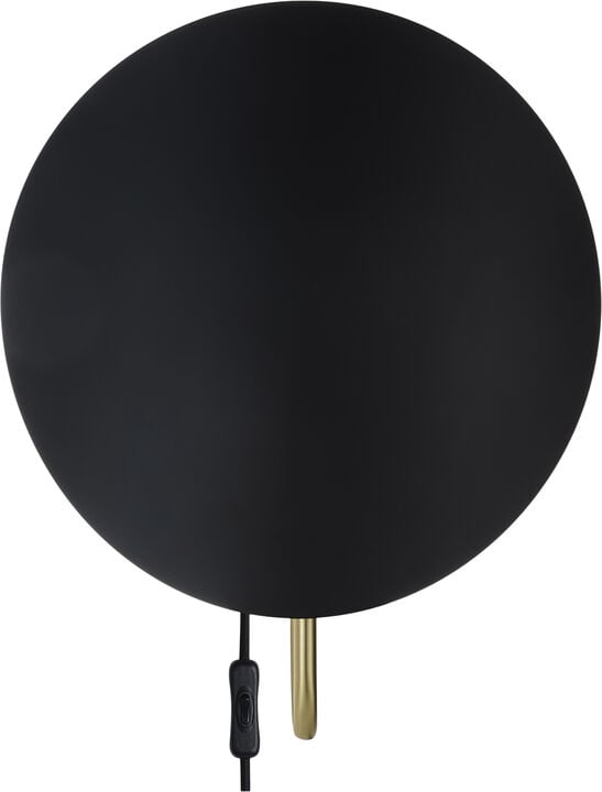 Spargo | Væglampe | Sort/Messing