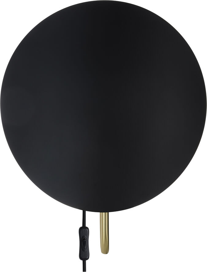 Spargo | Væglampe | Sort/Messing