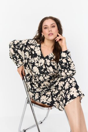 Curvy WA-SAPHINA 3 Kjole Sort