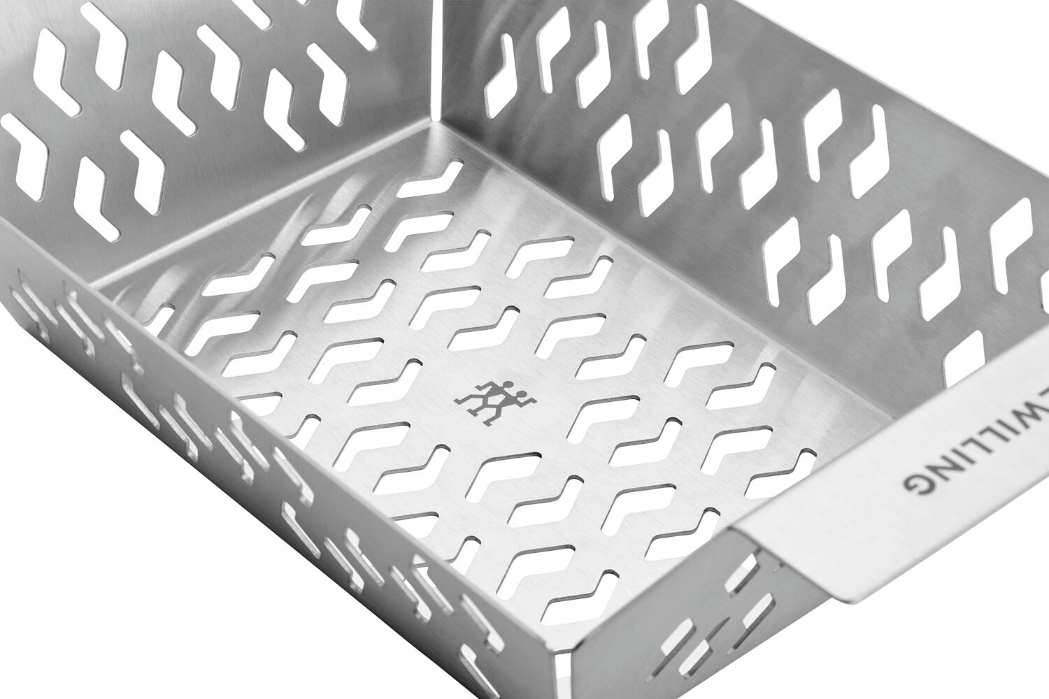 BBQ+ Grillkurv S S&oslash;lv Rektangul&aelig;r