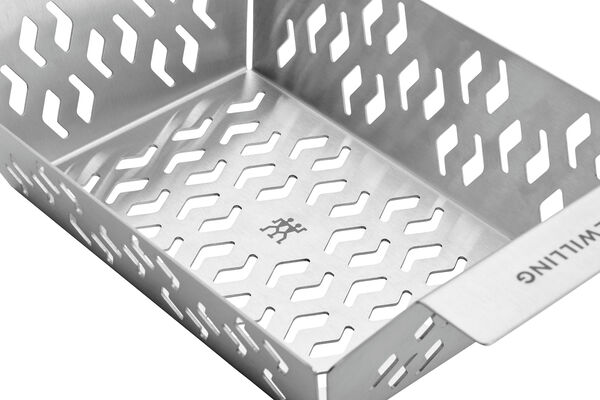 BBQ+ Grillkurv S Sølv Rektangulær