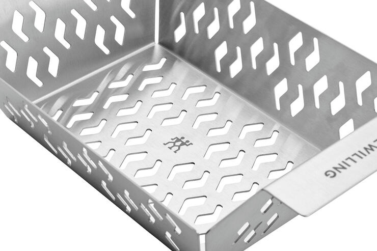 BBQ+ Grillkurv S Sølv Rektangulær