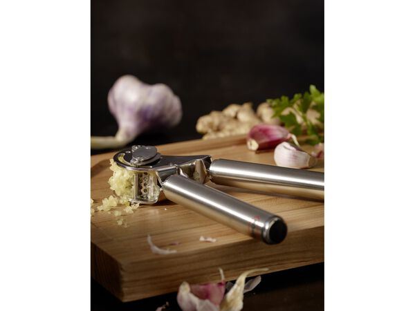 Hvitløkspresser 20 cm Stål