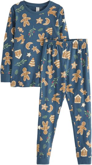 Cosy pyjama set in soft cotton with