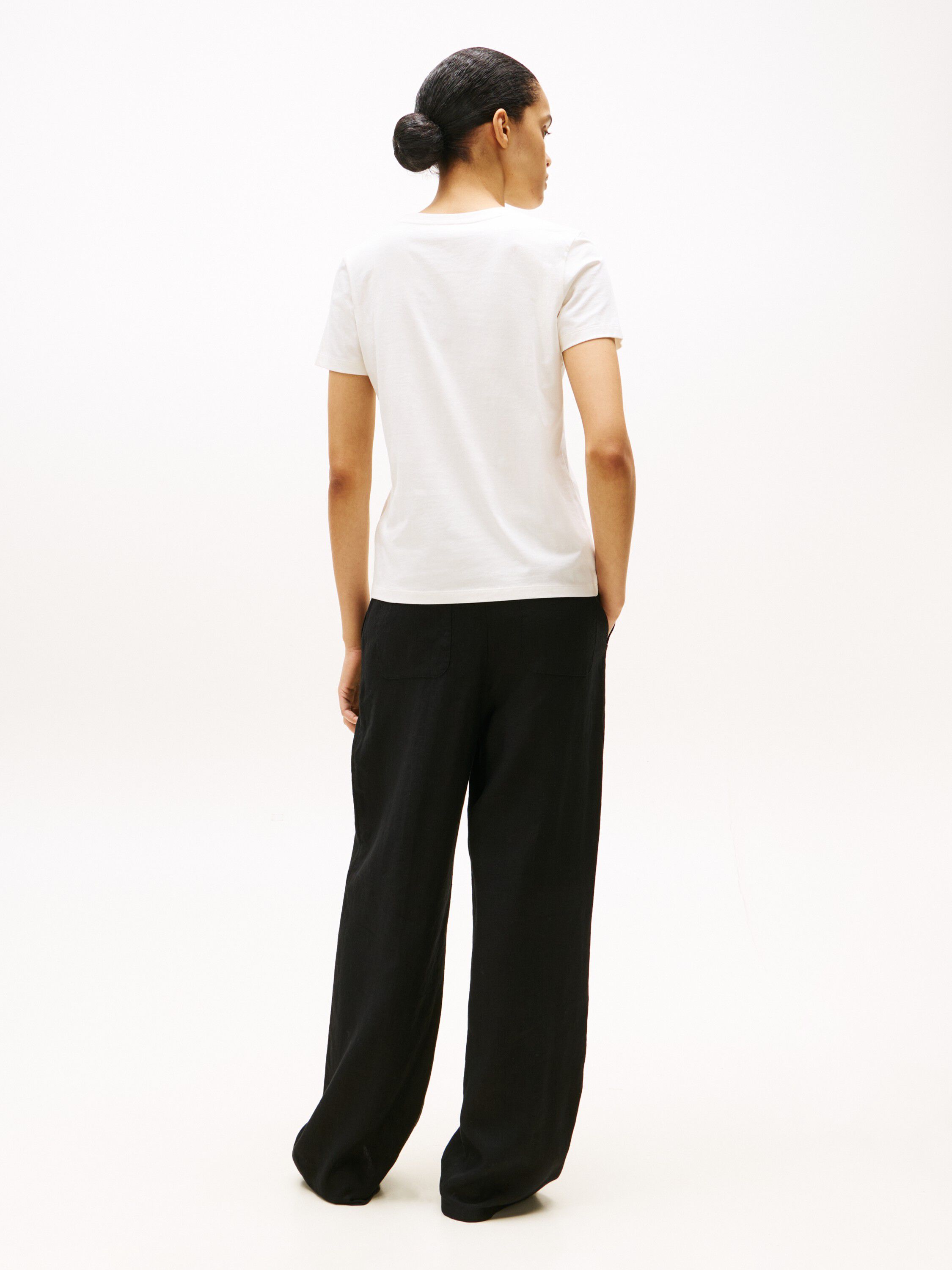 LUREX SCRIPT REG C-NK SS TEE