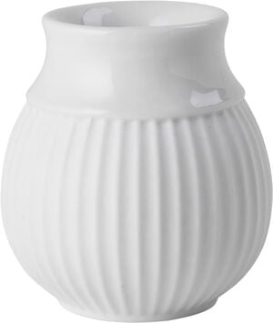 Curve Kronelysestage H7 hvid porcel&aelig;n