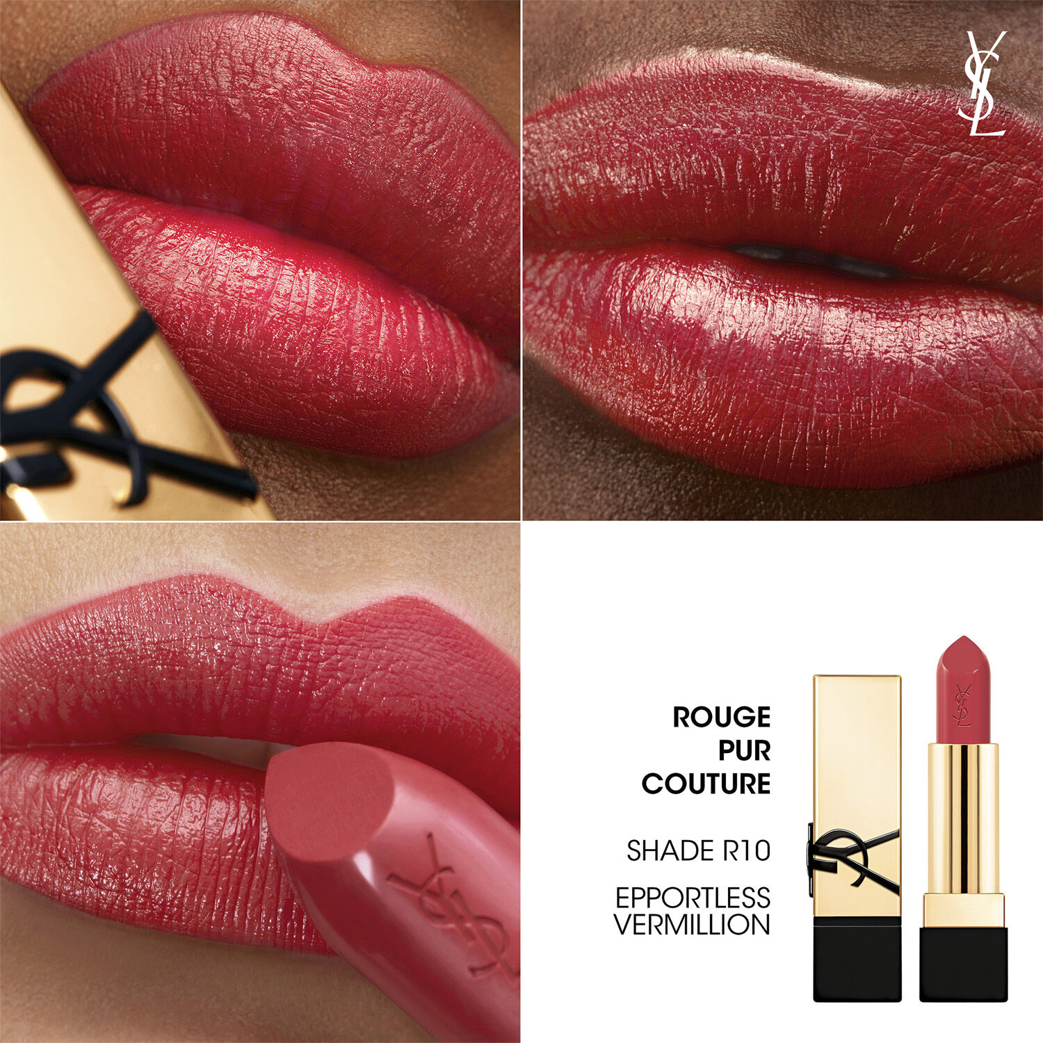 Yves Saint Laurent Rouge Pur Couture Pure Color-In-Care Satin Lipstick