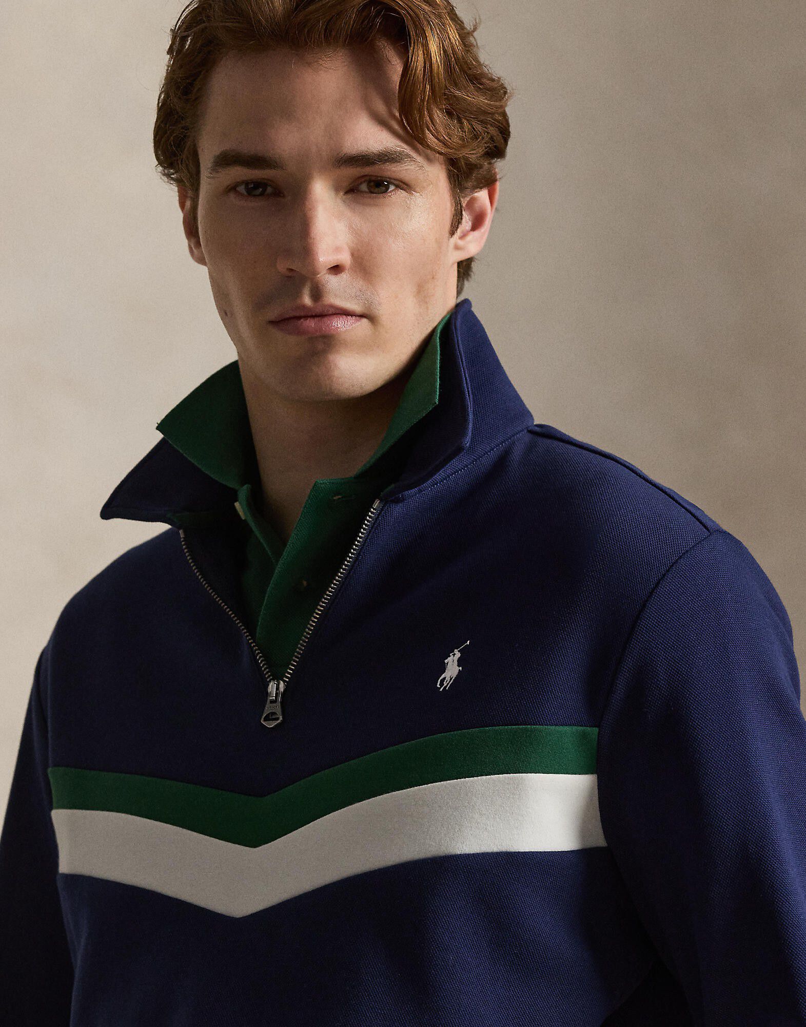 LT WT MESH FACE DKT-KNT-SWEATSHIRT