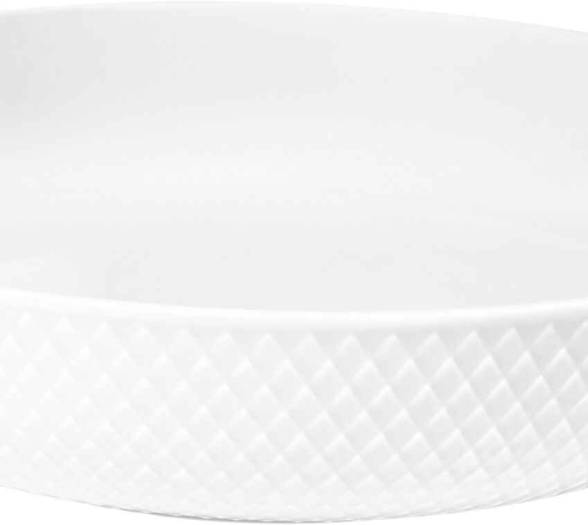 Rhombe Serveringssk&aring;l &Oslash;28 cm hvid