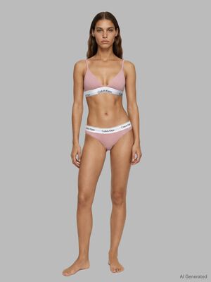 Icon Cotton Modal Lightly Lined Triangle Bra