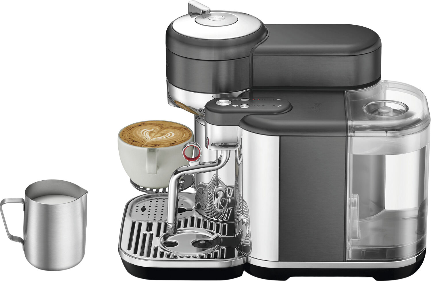 The Vertuo Creatista Black Stainless Steel