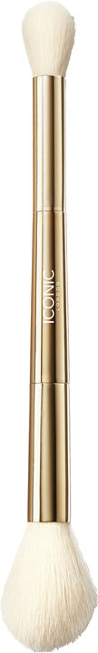 ICONIC London Highlight & Blush Duo Brush