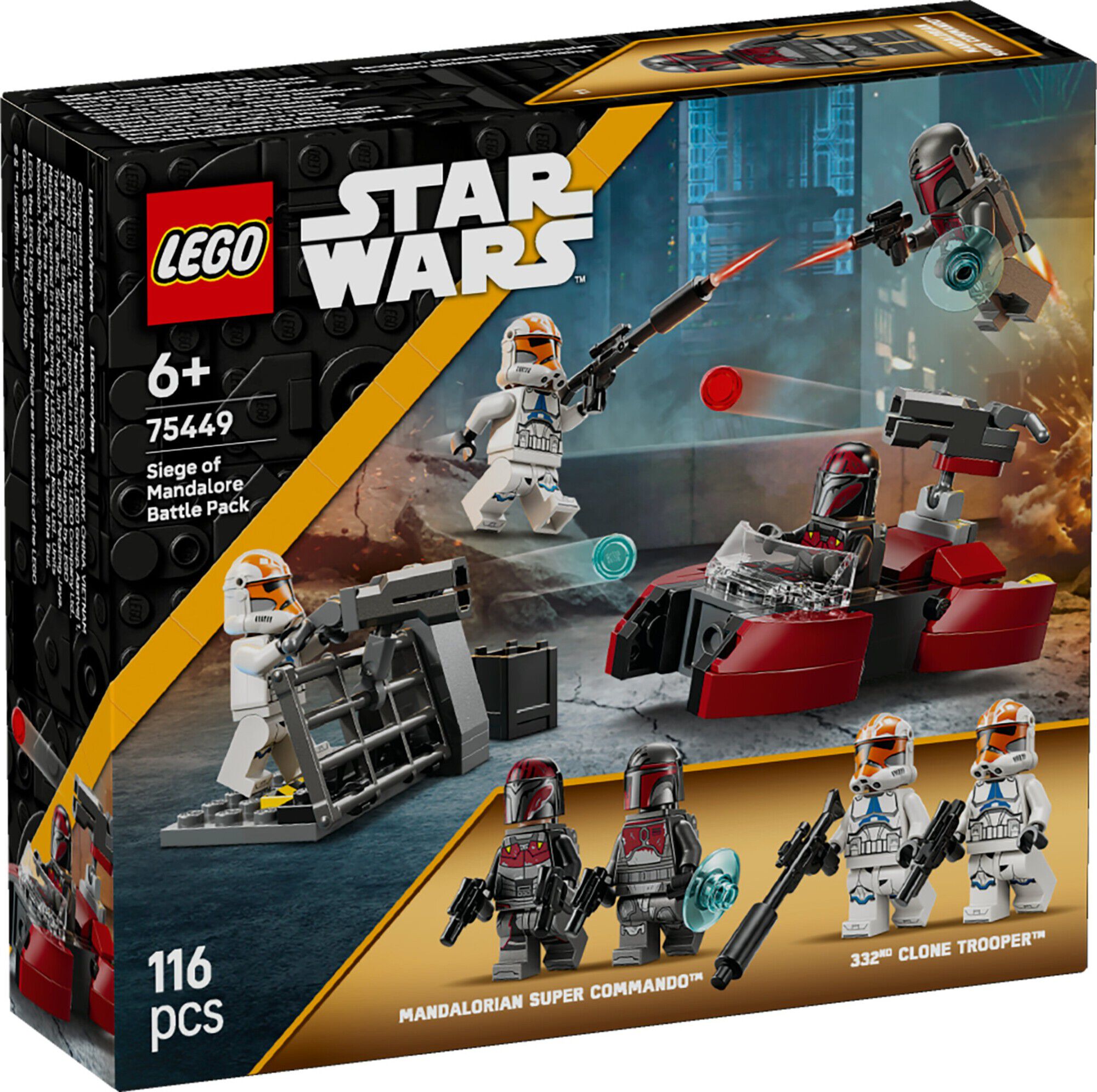 Battle Pack med belejringen af Mandalore 75449
