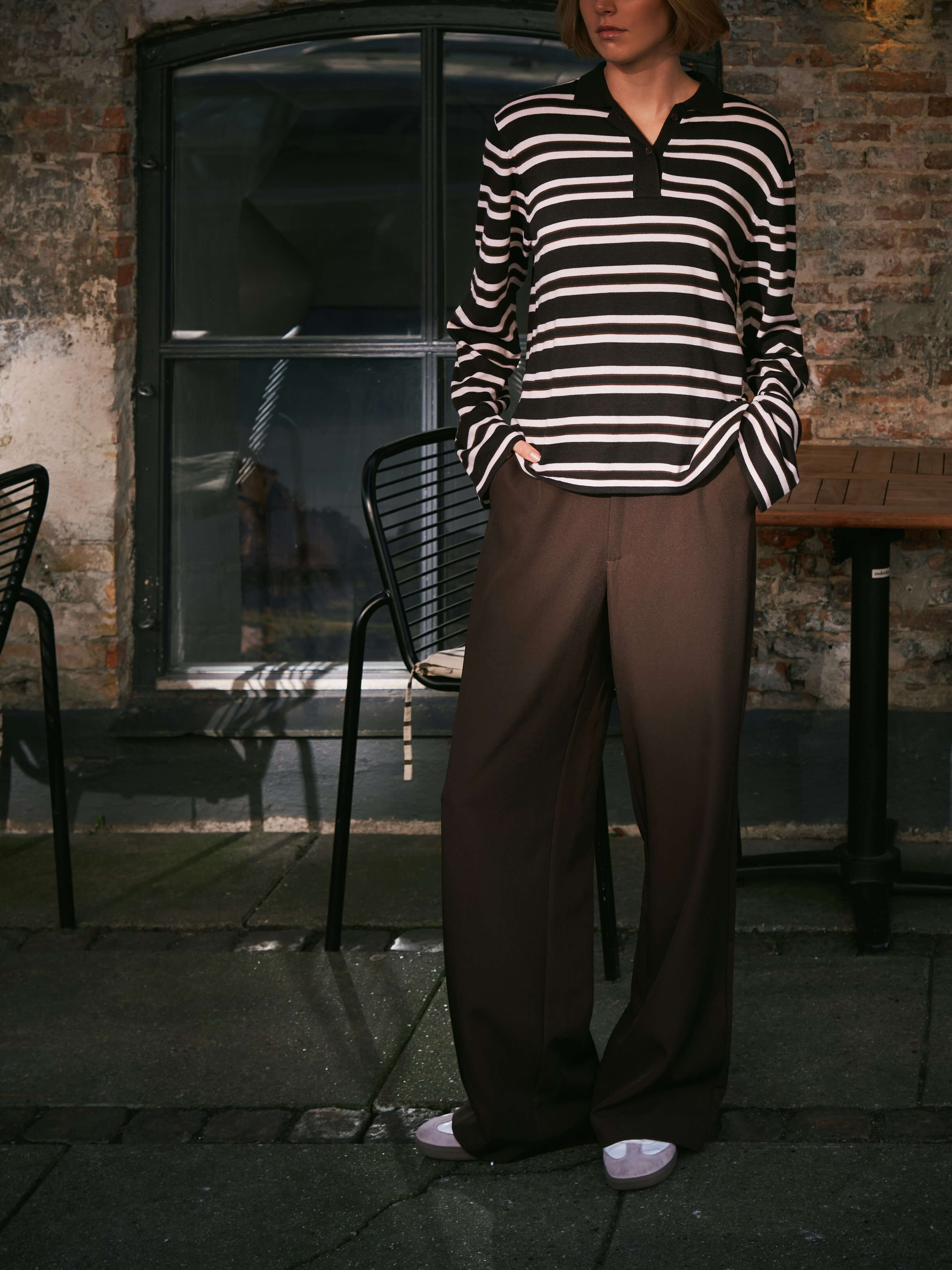 Mala Polo Knit Blouse