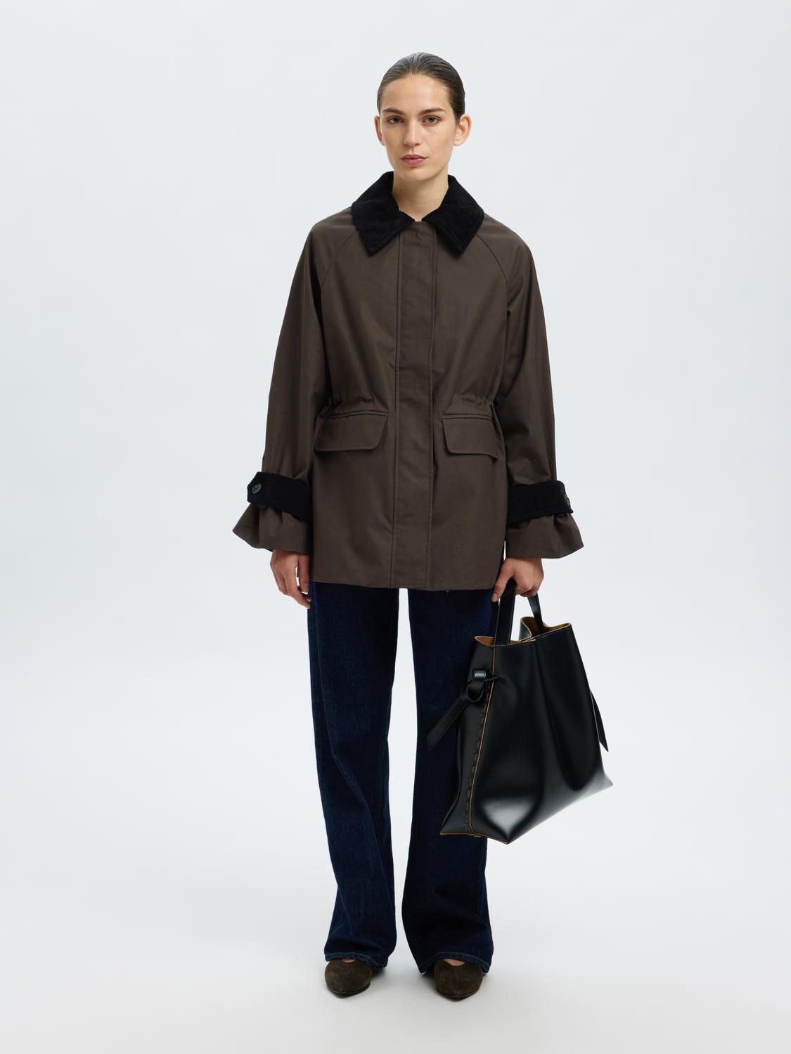 Slwwilma Waxed Jacket Noos