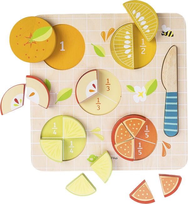 Tender Leaf - Lær brøker med legefrugter