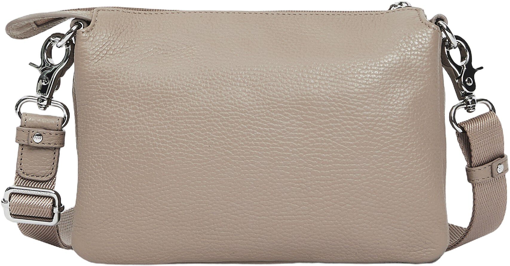 MELLOW LEATHER POCHETTE / WARM TAUPE