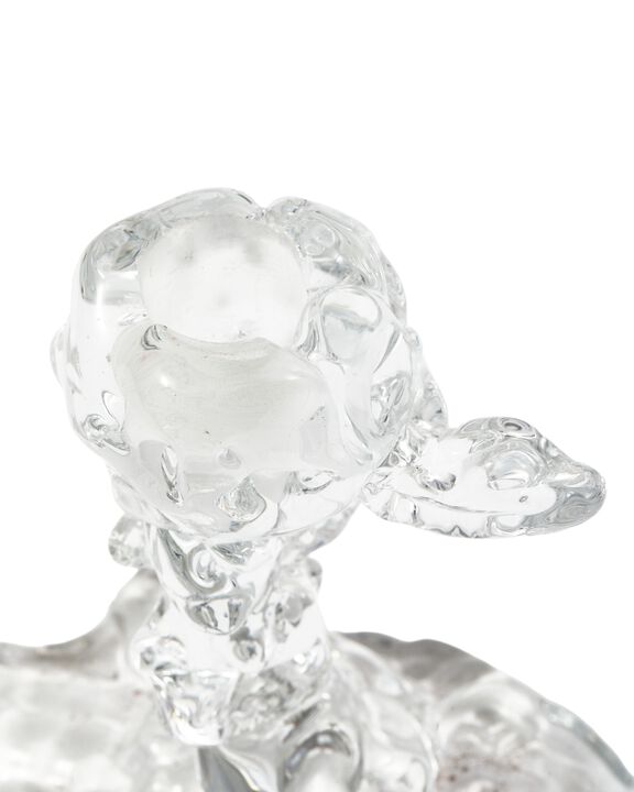 drip candle holder glass S