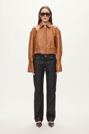Marilyn Leather bomber