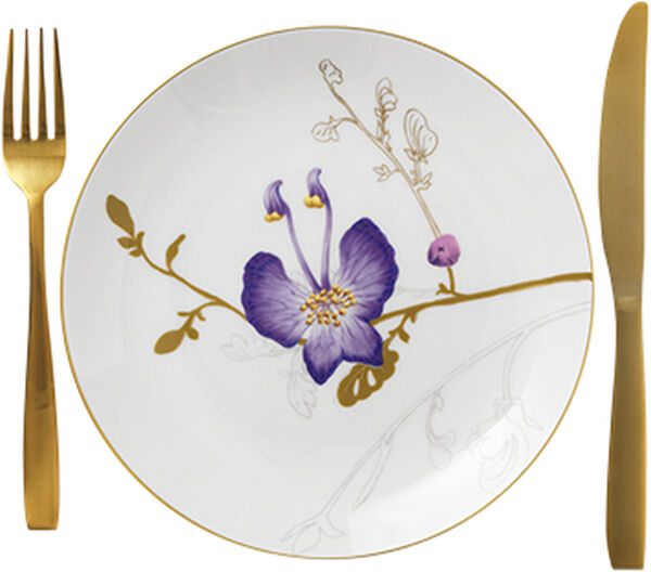 Flora 22 cm. tallerken - Stedmoder