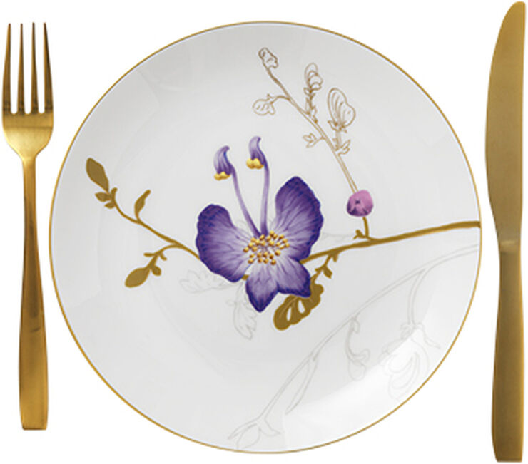 Flora 22 cm. tallerken - Stedmoder