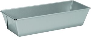 Br&ouml;dform Silvertop 1,8 liter 30 x 7 cm Silvergr&aring; kallvalsat