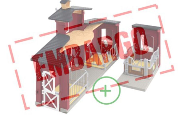 Schleich Ponybox with mus