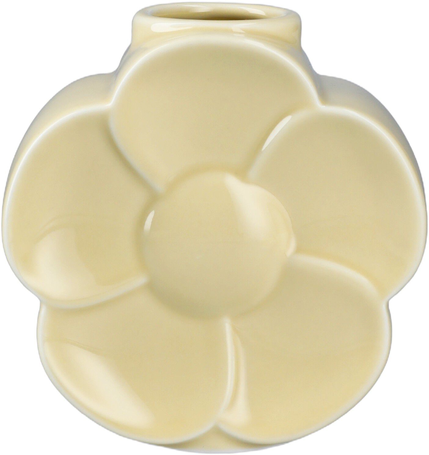 Flower Vase Sm&oslash;rblomst H11. 5 cm sand porcel&aelig;n