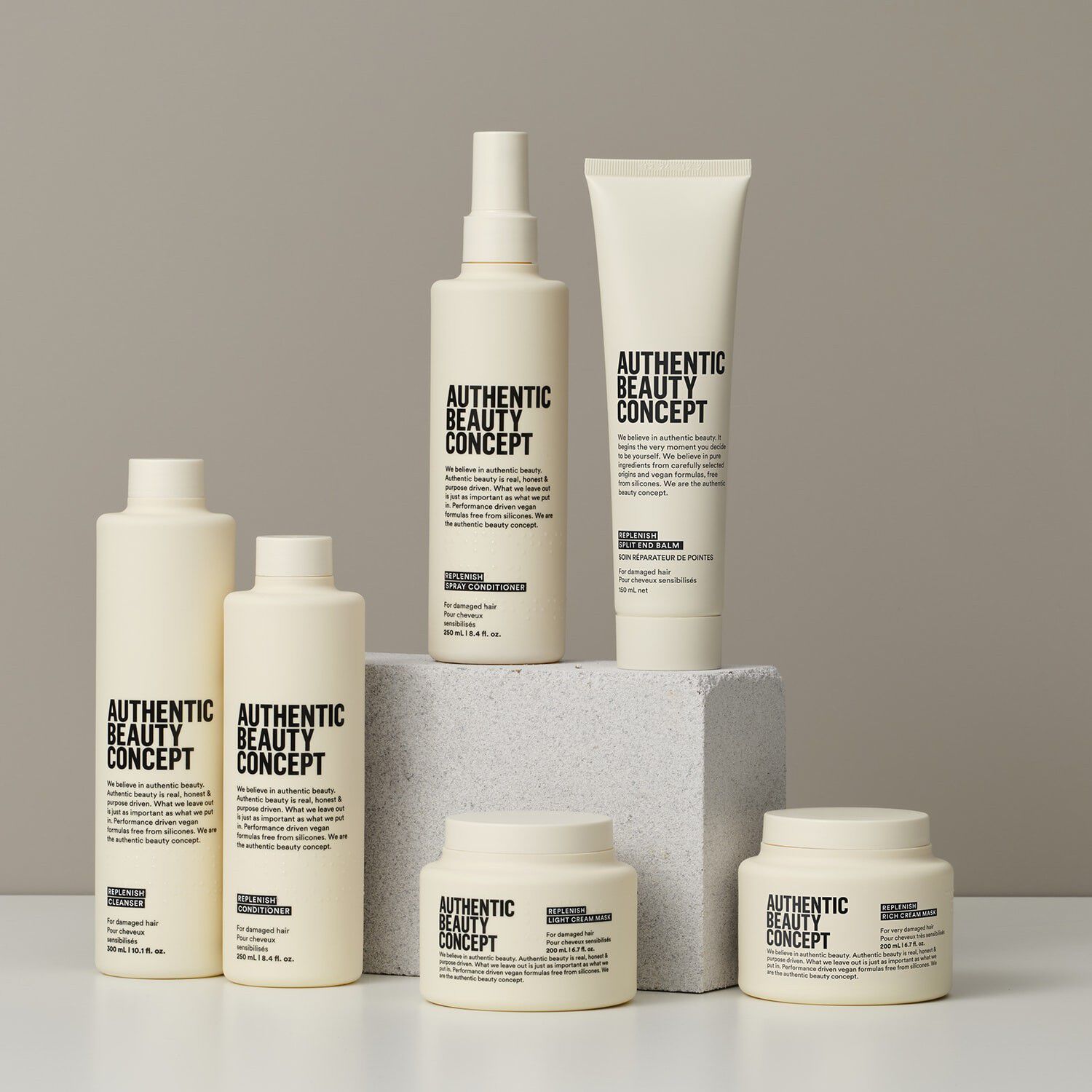 Replenish Rich Cream Mask - Reparerende maske til tykt, kruset h&aring;r