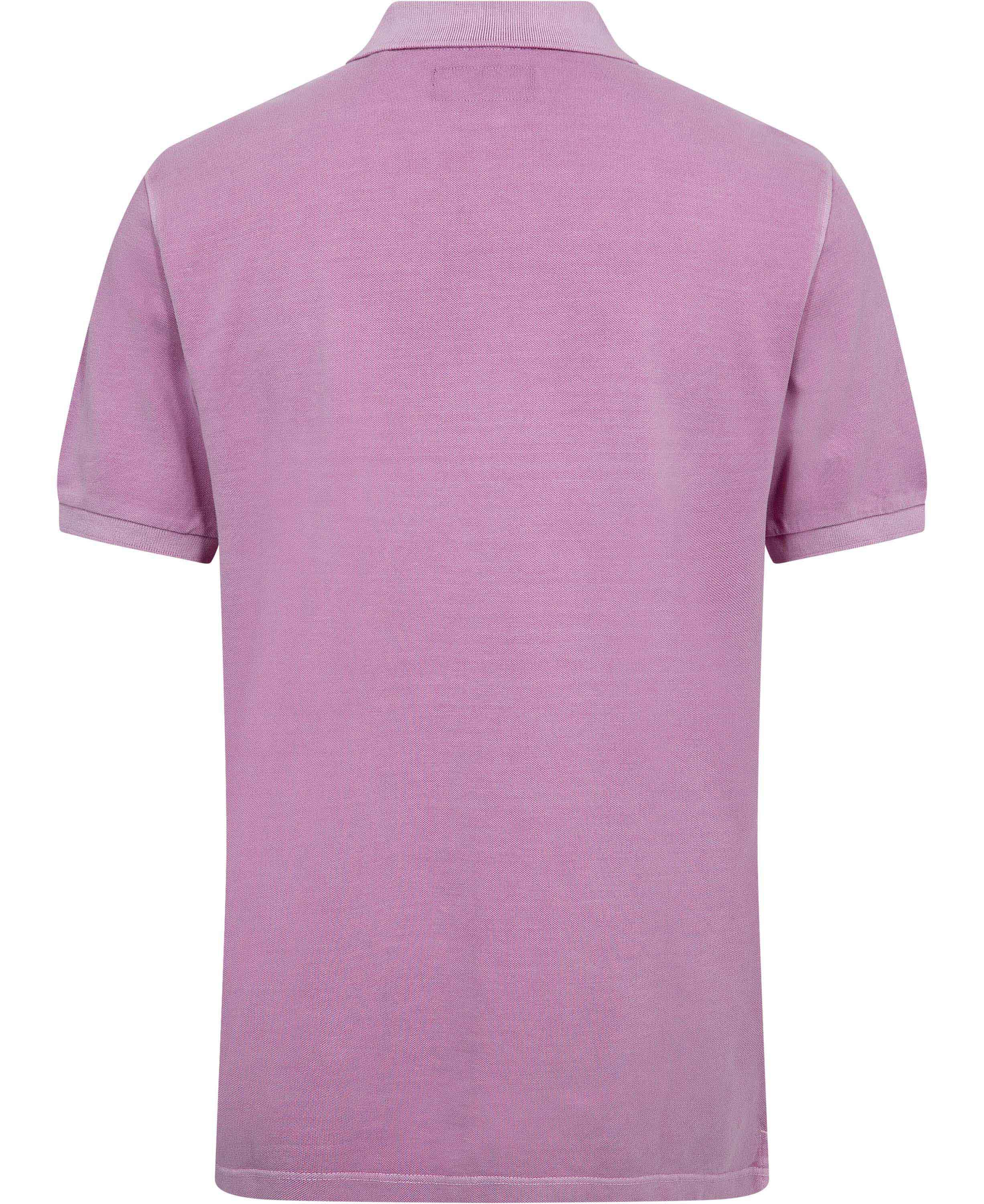 Poloshirt, short sleeve, rib detail