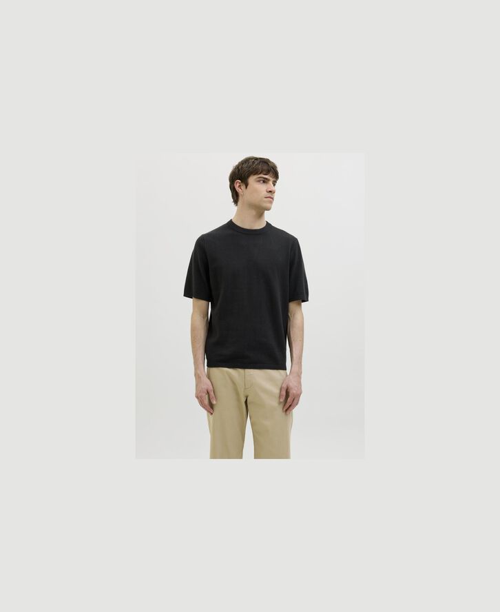 JREBCALLUM KNIT CREW NECK SS