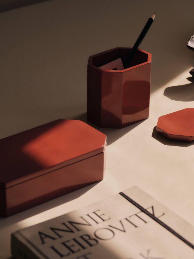 Nova Storage Box - 20 x 10 - Picante Red