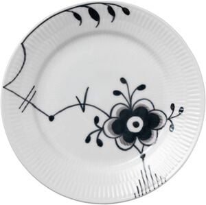 Sort Mega Riflet 19 cm. tallerken