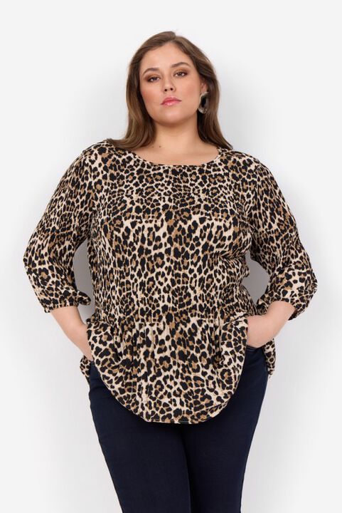 Curvy WA-VANJA 1 Bluse Camel