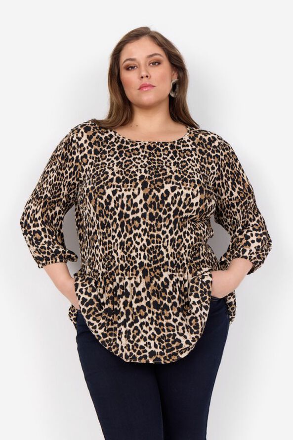 Curvy WA-VANJA 1 Bluse Camel