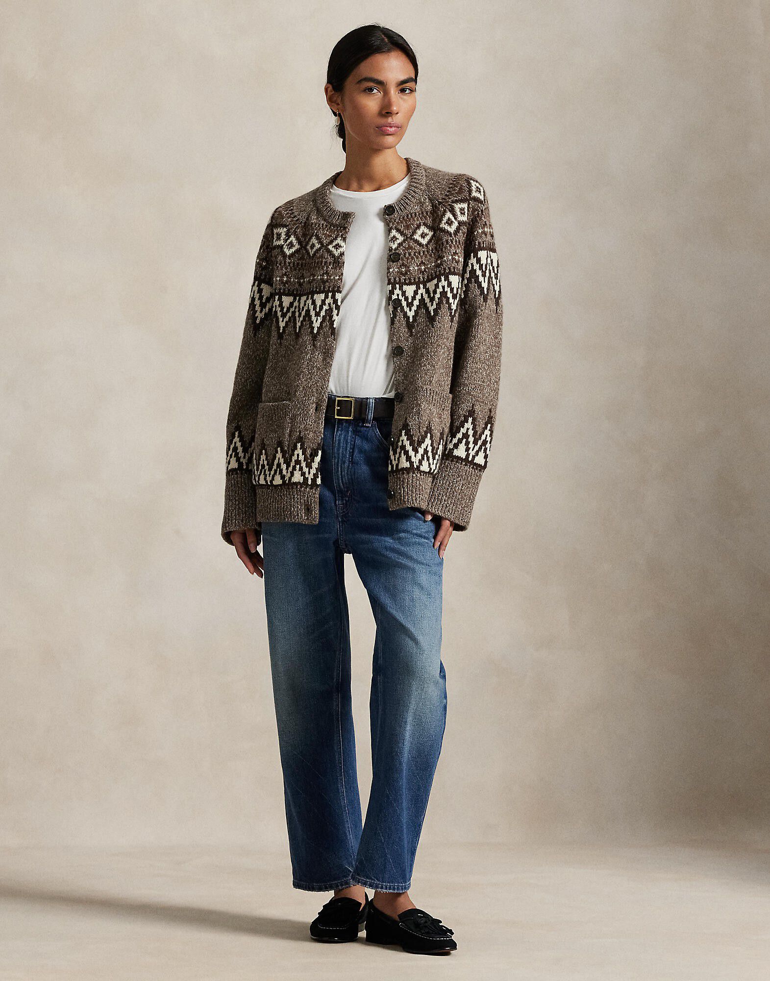 Fair Isle Wool-Blend Cardigan