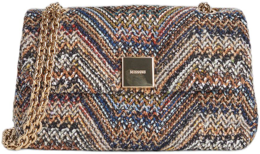 SOFT SMALL BAG CAPERDONI EVENING WAVE FABRIC / 0 UNICA