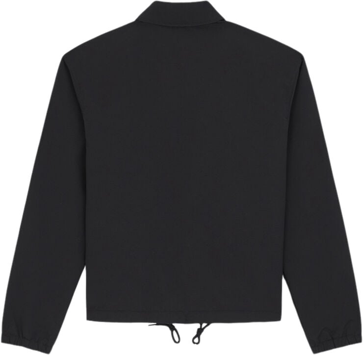 OAKPORT CROPPED COACH JACKET W BLAC