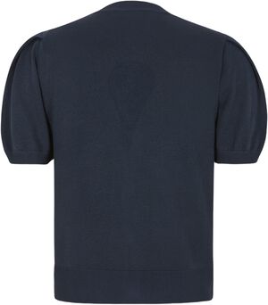 SRMarla SS O-neck Cardigan Knit