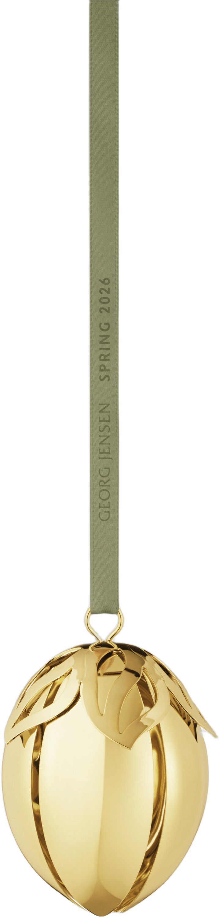 SPRING 2026 EGG 18 KT GOLD PLATED SS