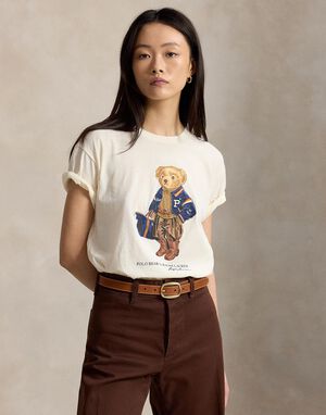 Polo Bear Cotton Jersey Tee