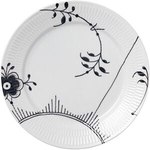 Sort Mega Riflet 27 cm. tallerken