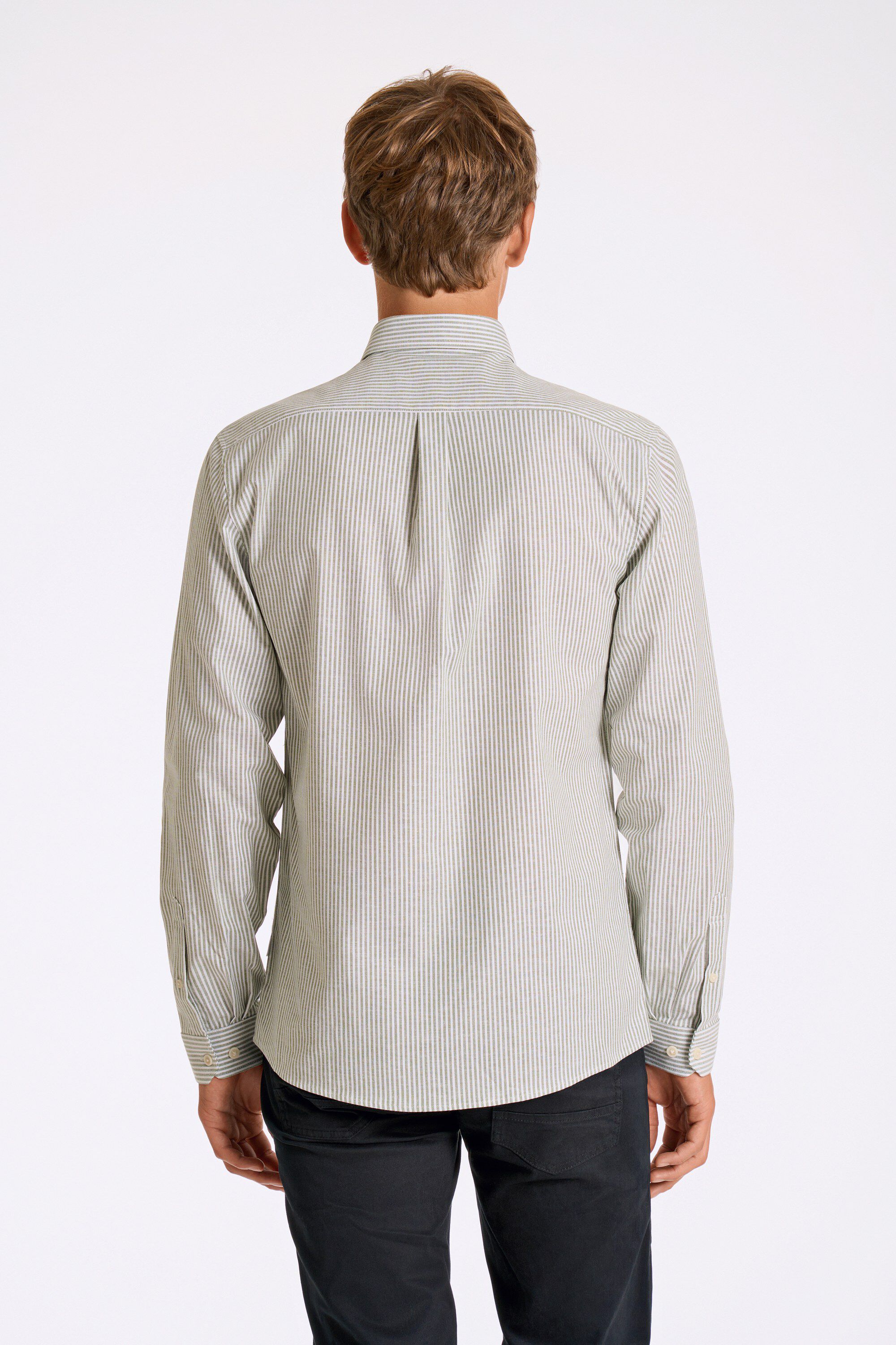 Striped superflex oxford L/S