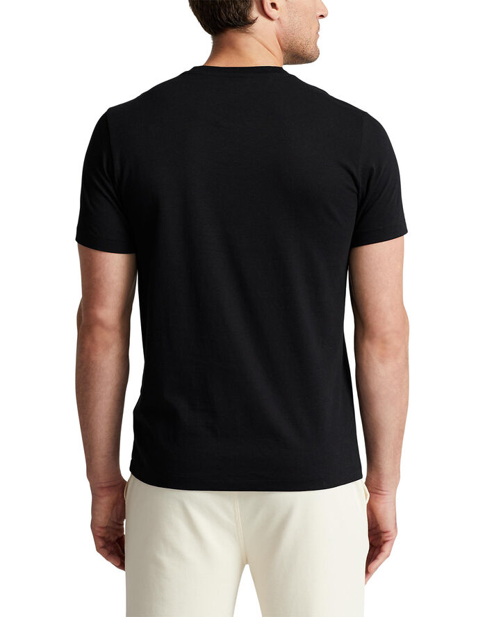 Cotton Jersey Crewneck Sleep Tee