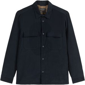 Kent collar overshirt with padding,