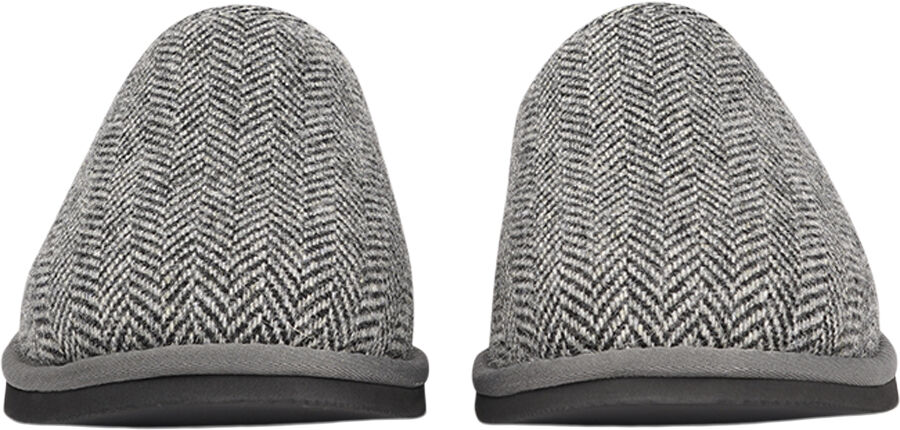 DARWIN WOOL - OPEN WOOL SLIPPERS WITH SHEARLING LINING