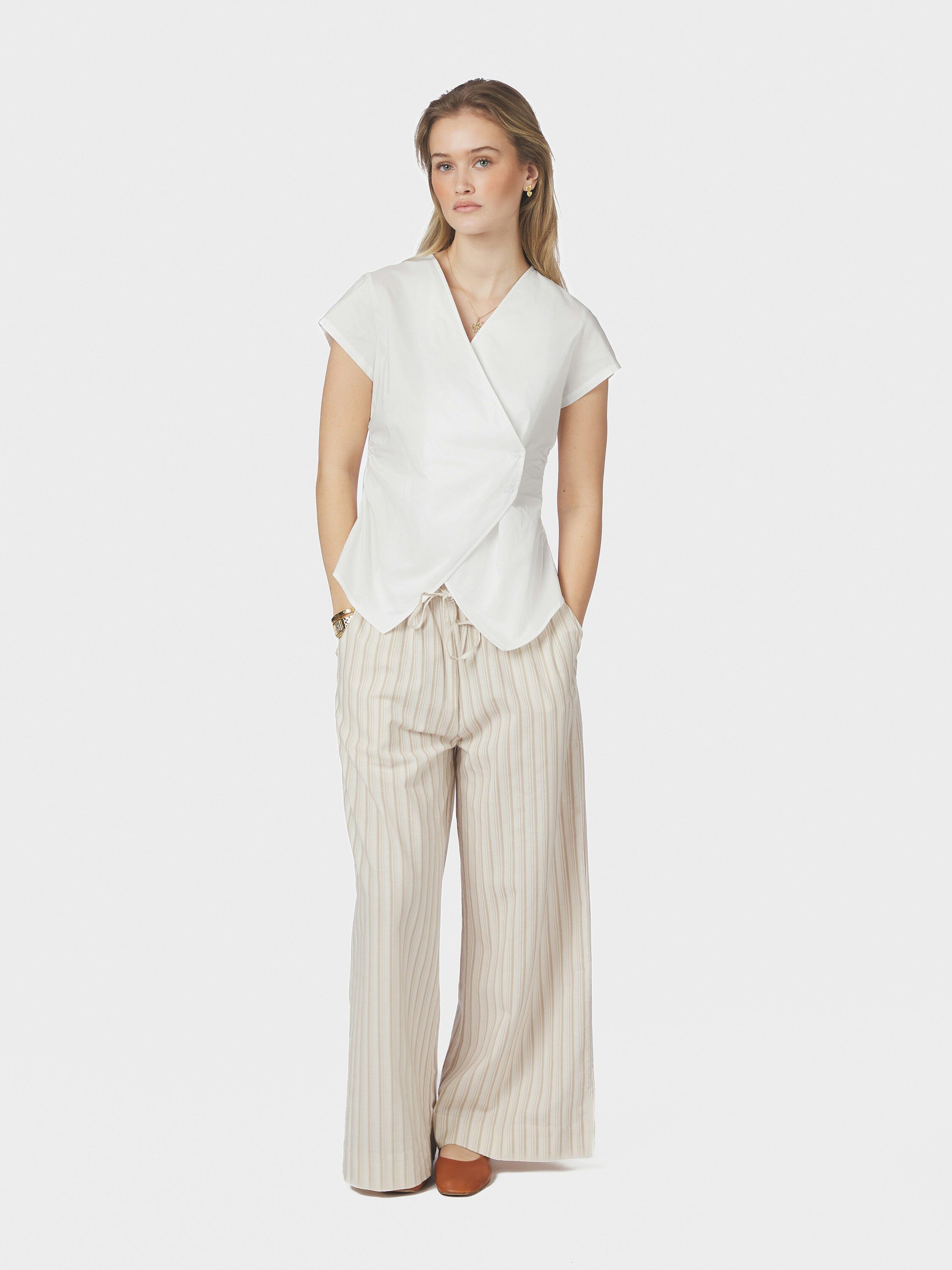 Fidi Poplin Top