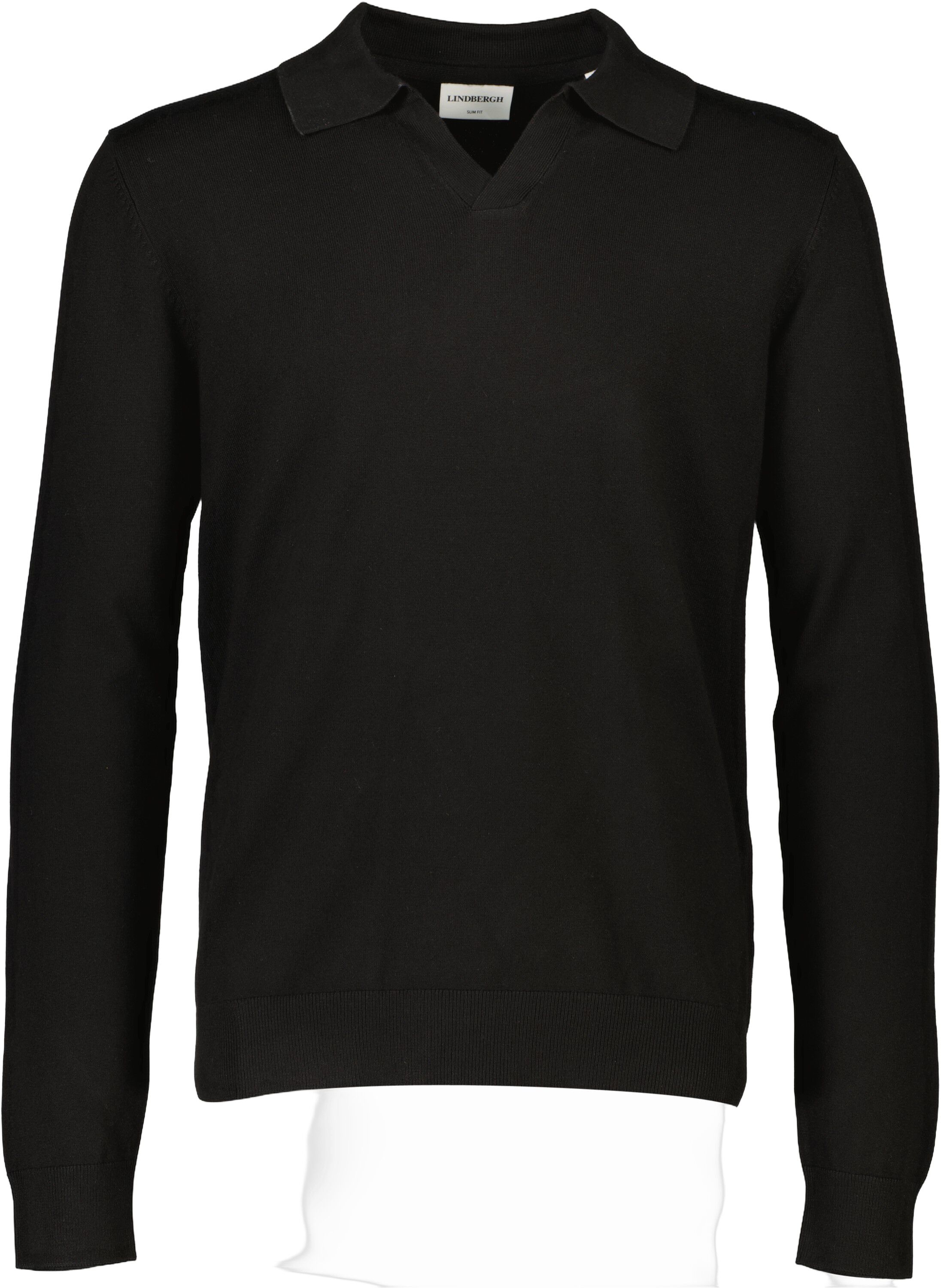 Ecovero L/S v-neck polo