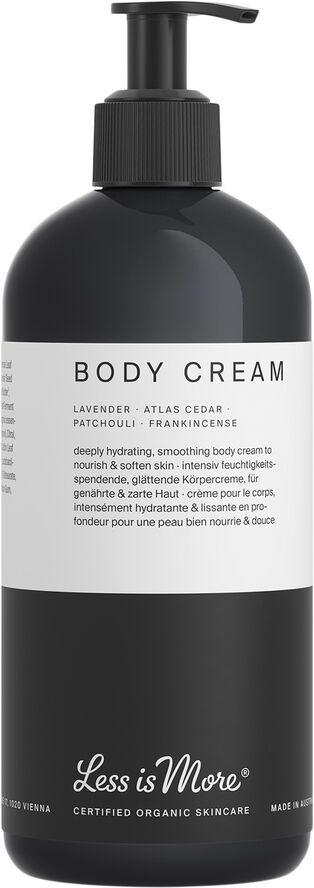Organic Body Cream Lavender